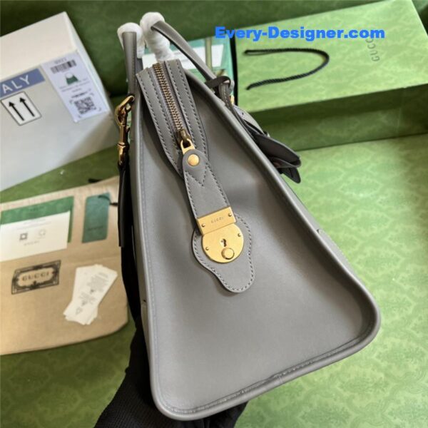 Gucci striped web tote - Image 5