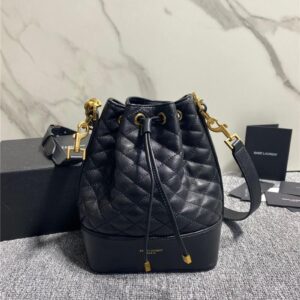 ysl sheepskin bucket bag