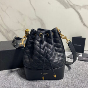 ysl sheepskin bucket bag