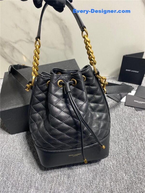 ysl sheepskin bucket bag - Image 6