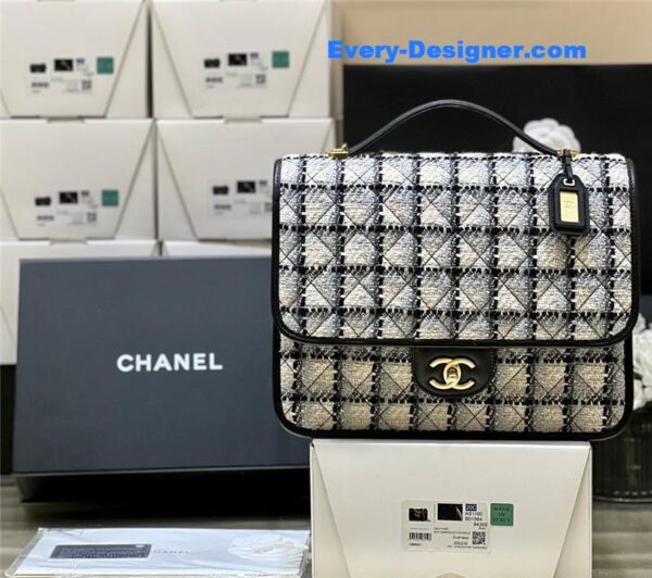 Chanel woolen backpack - Image 5