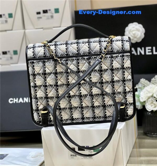 Chanel woolen backpack - Image 6