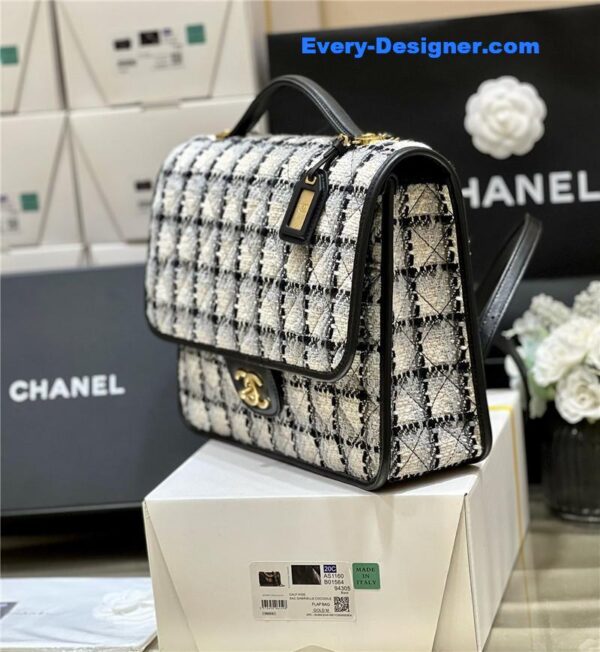 Chanel woolen backpack - Image 7