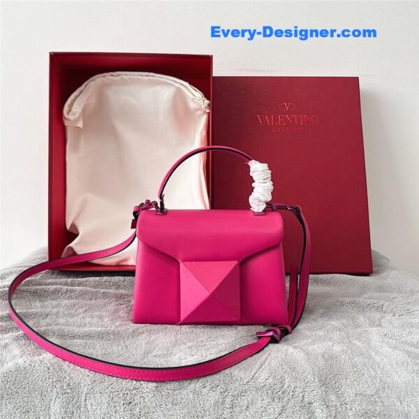 valentino one stud mini lambskin bag - Image 5