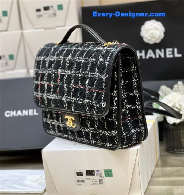 Chanel woolen backpack - Image 6