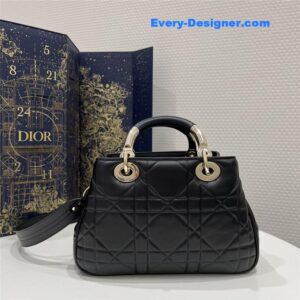 dior lady sheepskin handbag
