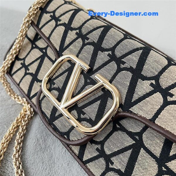valentino V logo Mini Loc¨° bag in calfskin - Image 6