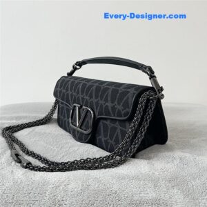 valentino V logo Mini Loc¨° bag in calfskin