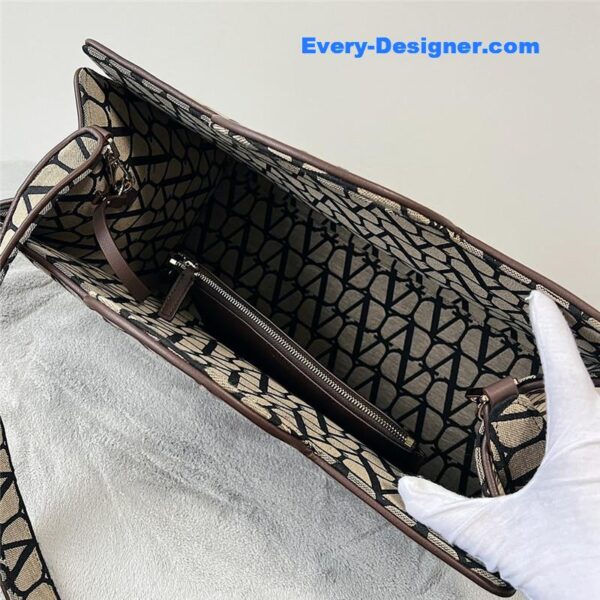 valentino V logo print tote bag - Image 2