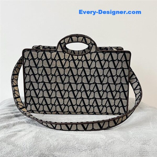 valentino V logo print tote bag - Image 6