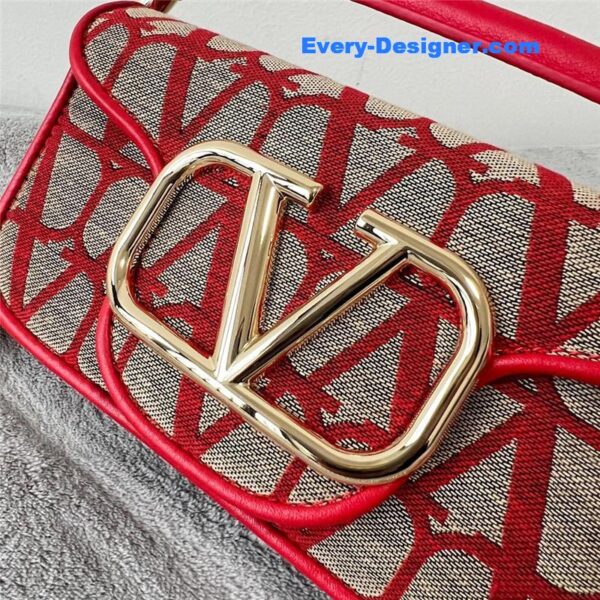 valentino V logo Mini Loc¨° bag in calfskin - Image 7