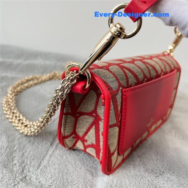 valentino V logo Mini Loc¨° bag in calfskin - Image 2