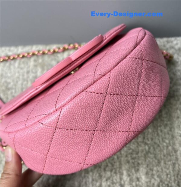 CC pink saddle bag - Image 3