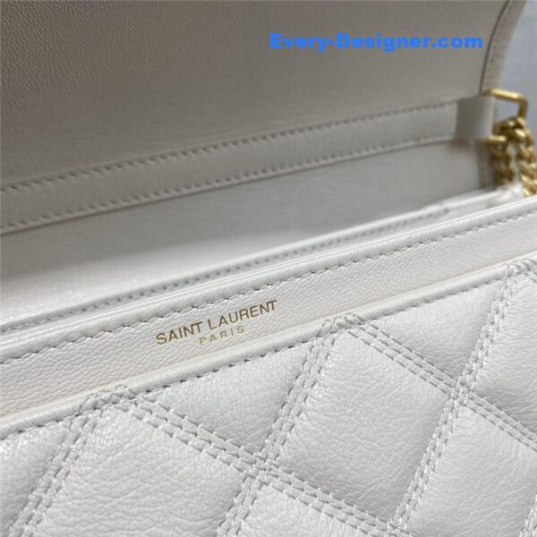 ysl becky sheepskin chain bag - Image 5