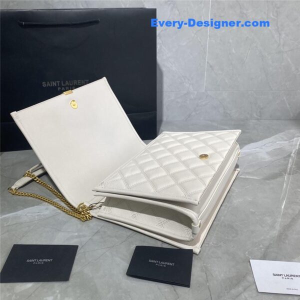 ysl becky sheepskin chain bag - Image 7