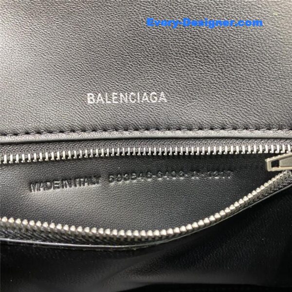 balenciaga hourglass bag silver - Image 3