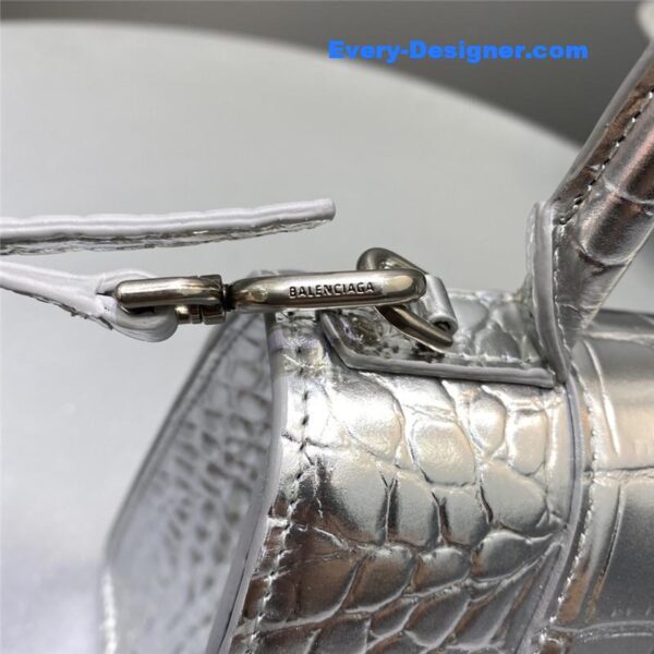 balenciaga hourglass bag silver - Image 8