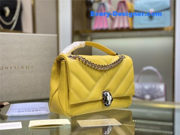 bvlgari serpenti cabochon shoulder bag - Image 7