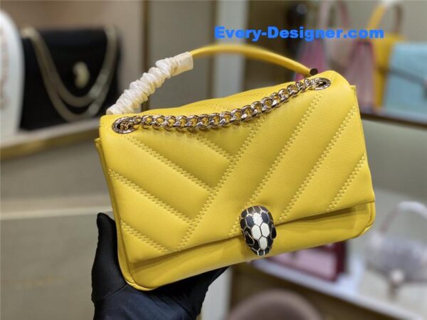 bvlgari serpenti cabochon shoulder bag - Image 9