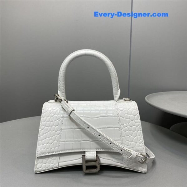 balenciaga hourglass bag white - Image 3