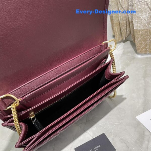 ysl becky sheepskin chain bag - Image 3