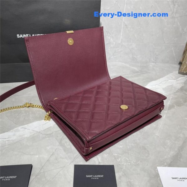 ysl becky sheepskin chain bag - Image 5