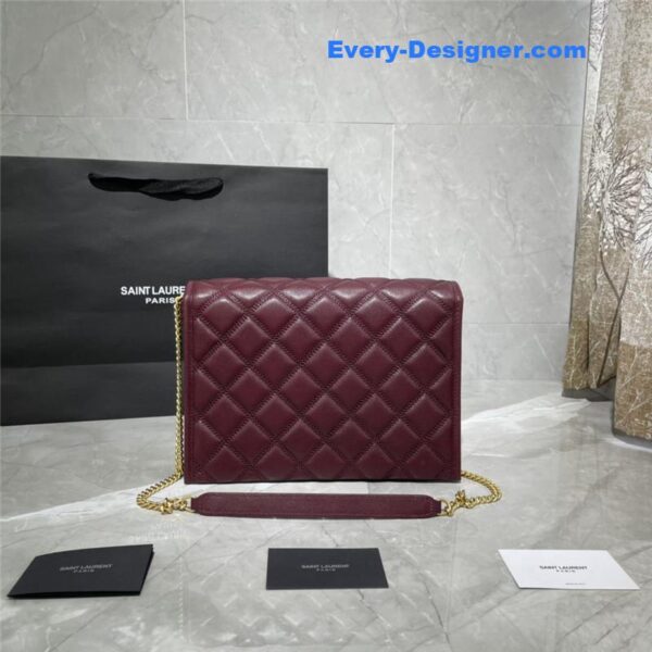 ysl becky sheepskin chain bag - Image 2