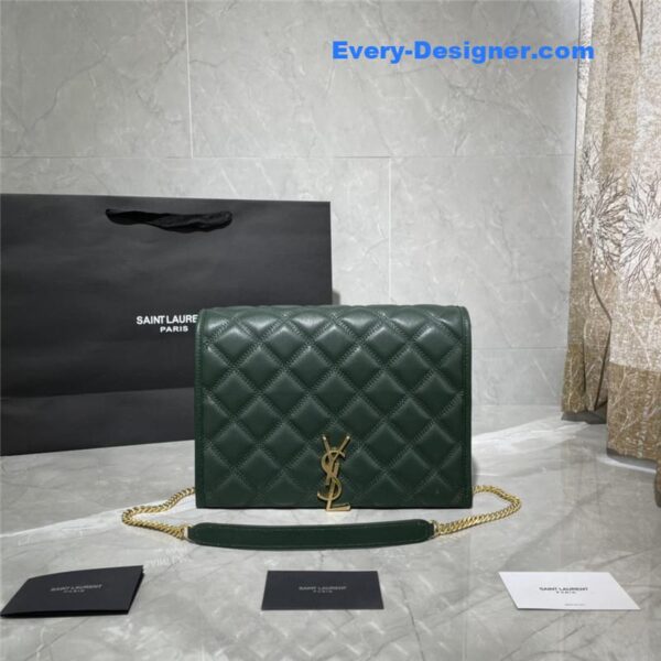 ysl becky sheepskin chain bag - Image 7