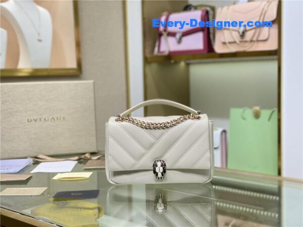 bvlgari serpenti cabochon shoulder bag - Image 2