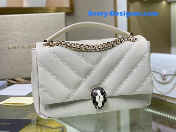 bvlgari serpenti cabochon shoulder bag - Image 3