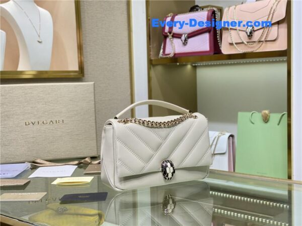 bvlgari serpenti cabochon shoulder bag - Image 4