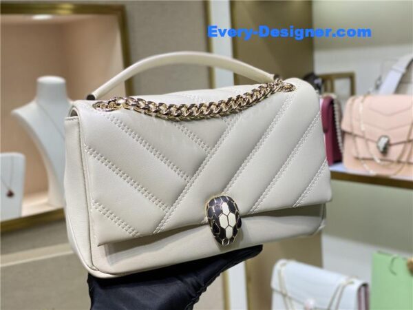 bvlgari serpenti cabochon shoulder bag - Image 6
