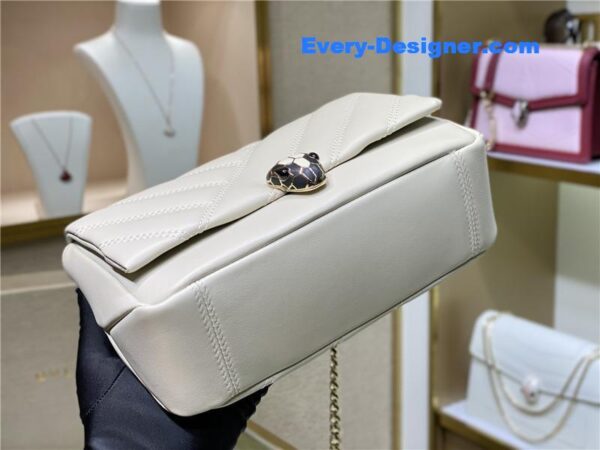 bvlgari serpenti cabochon shoulder bag - Image 7