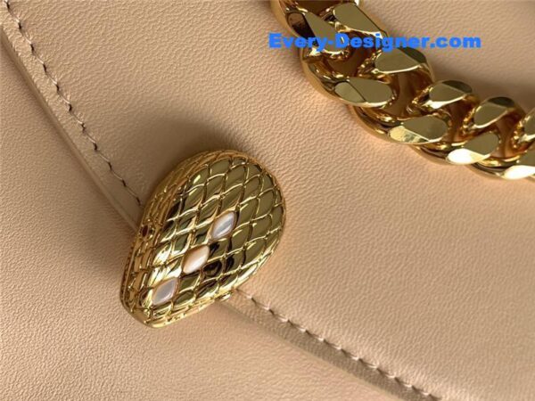 bvlgari serpenti forever shoulder bag pink - Image 6