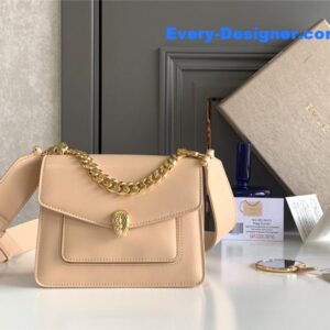 bvlgari serpenti forever shoulder bag pink