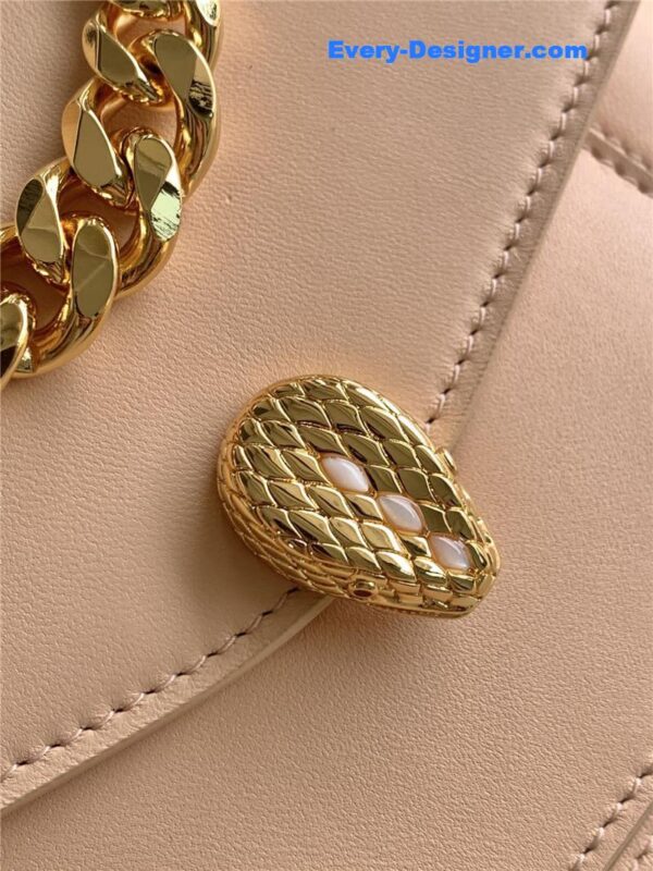 bvlgari serpenti forever shoulder bag pink - Image 5