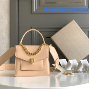 bvlgari serpenti forever shoulder bag pink