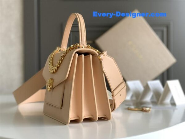 bvlgari serpenti forever shoulder bag pink - Image 2