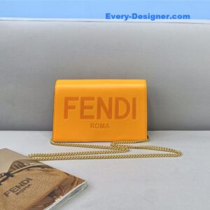 fendi chain wallet