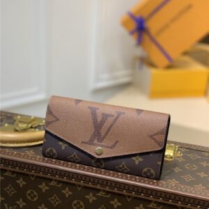 louis vuitton lv sarah wallet monogram