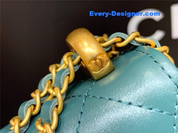 Chanel gold beads mobile phone bag - Image 4