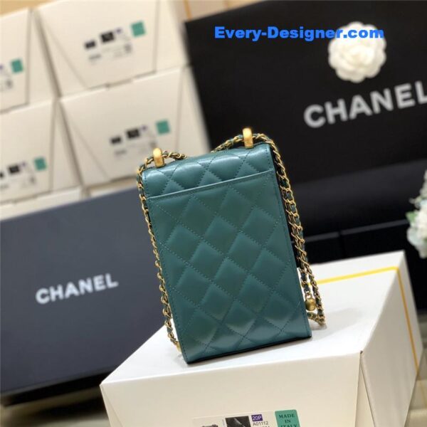 Chanel gold beads mobile phone bag - Image 7