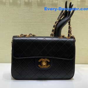 Chanel chain limited gold buckle bag