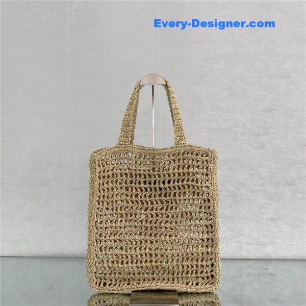 prada straw tote bag - Image 5