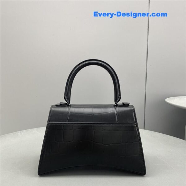balenciaga hourglass bag black - Image 4