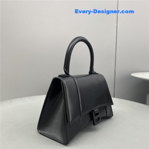 balenciaga hourglass bag black - Image 5