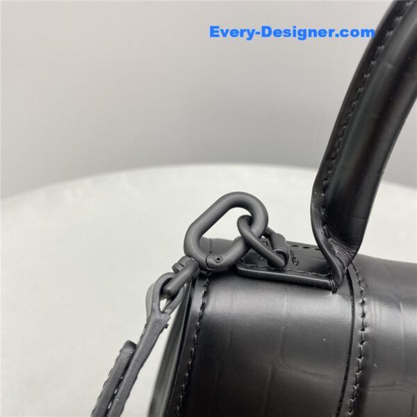 balenciaga hourglass bag black - Image 6
