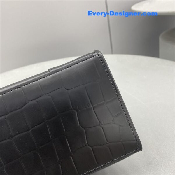 balenciaga hourglass bag black - Image 9
