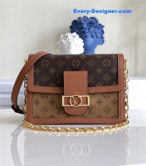 louis vuitton lv dauphine mm monogram bag - Image 8