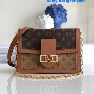 louis vuitton lv dauphine mm monogram bag